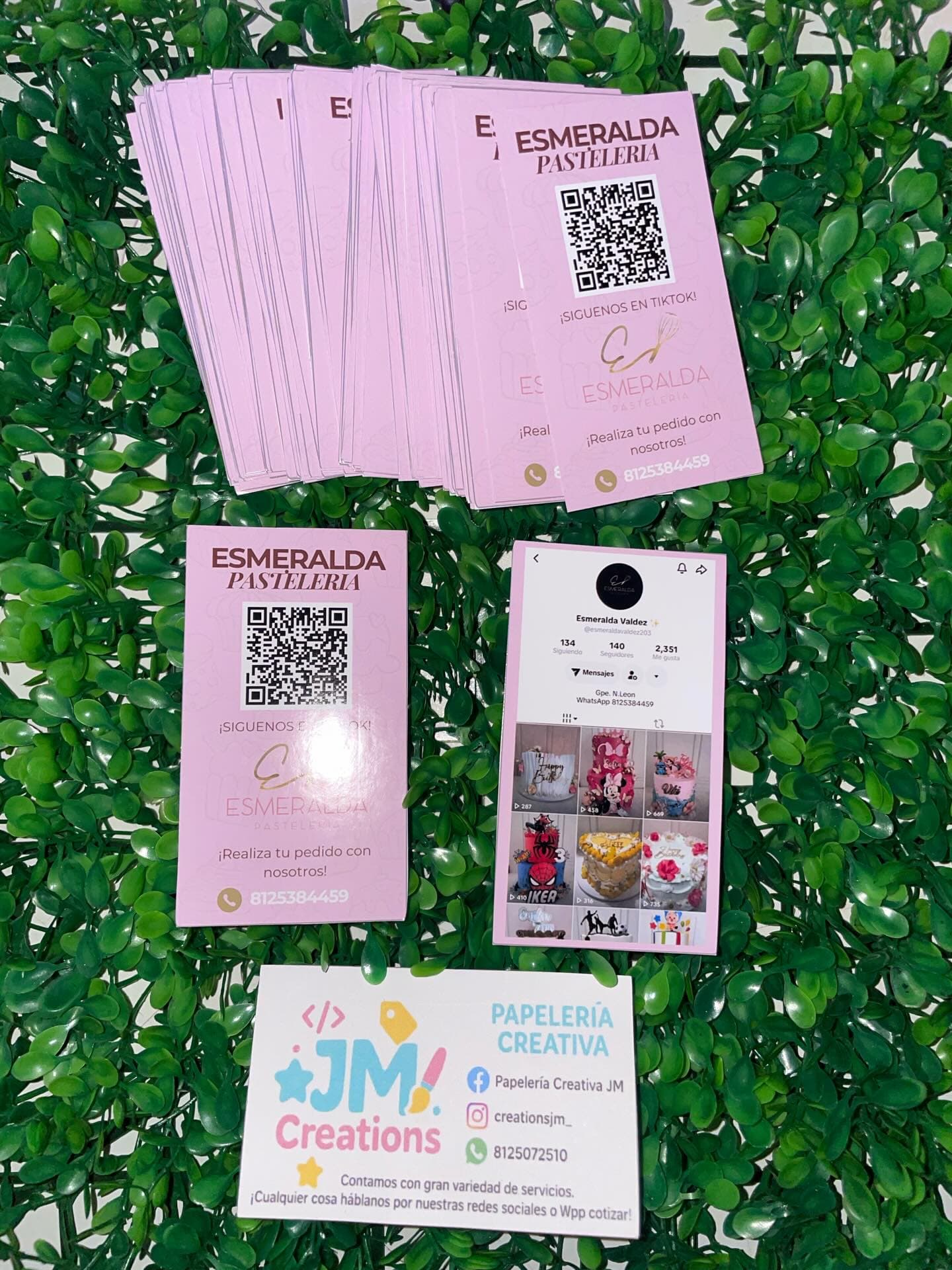 Tarjetas de presentación