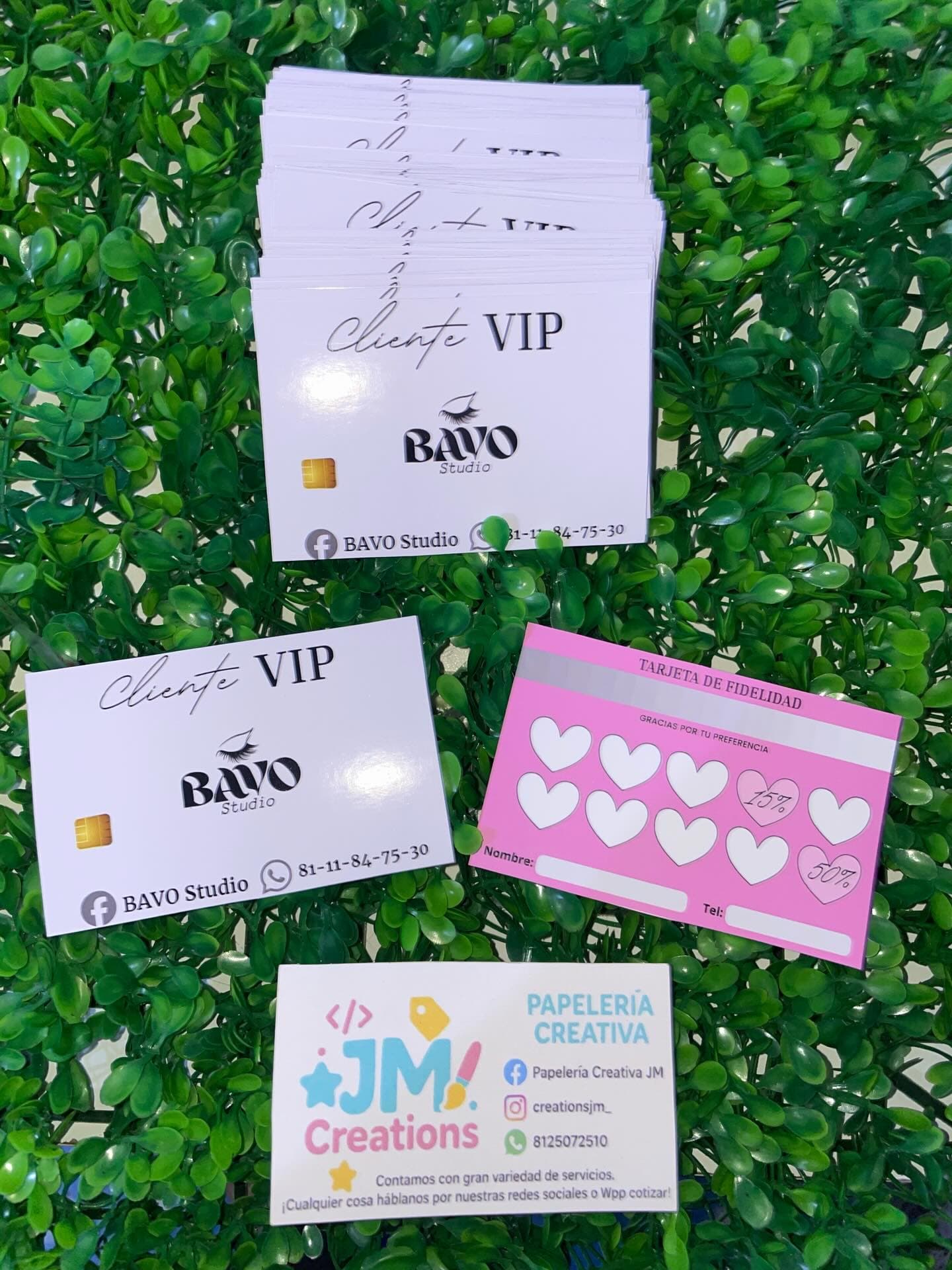 Tarjetas de fidelidad